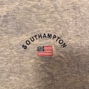 Grey long sleeve Southampton tee